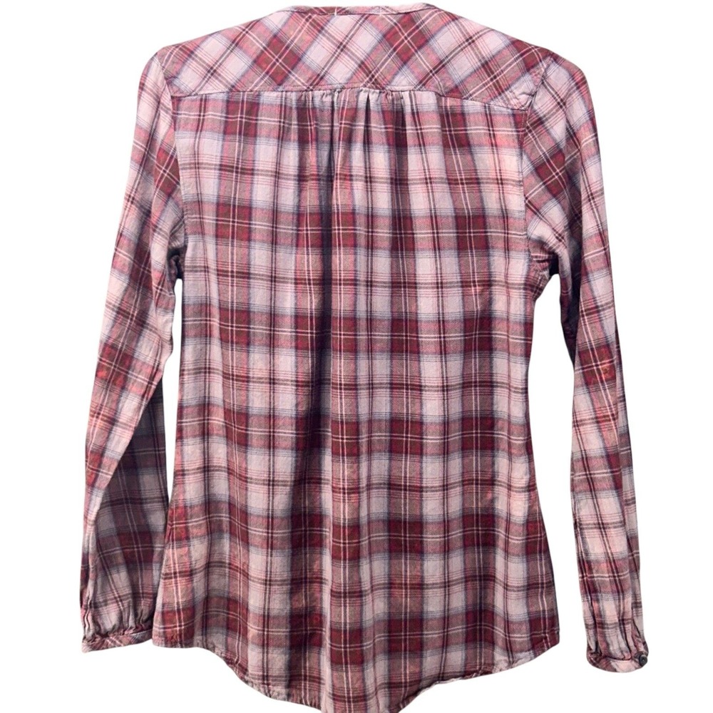 Carbon 2 Cobalt Button Up Top Gray XS - Picture 2 of 14